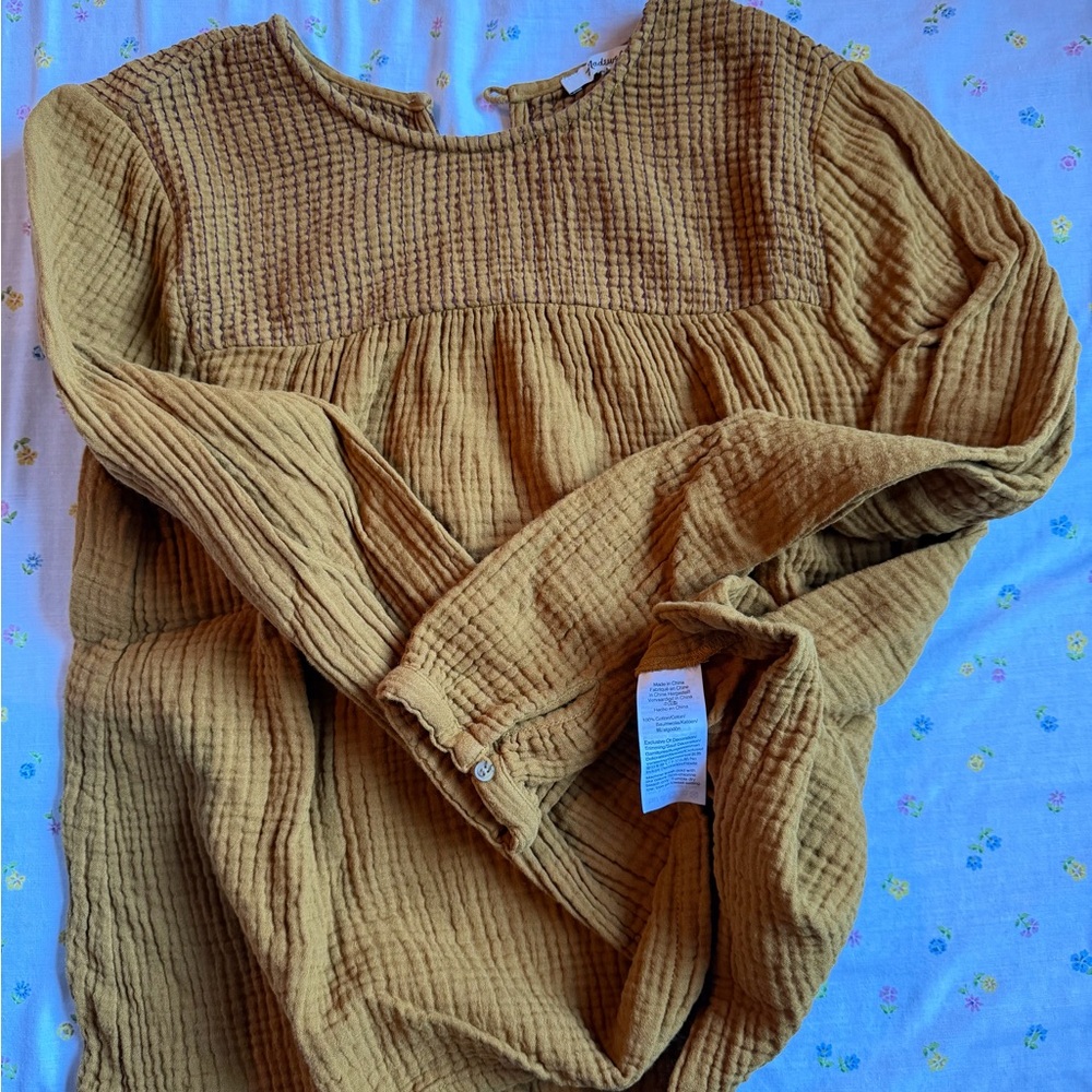 Madewell Gauze Long Sleeve